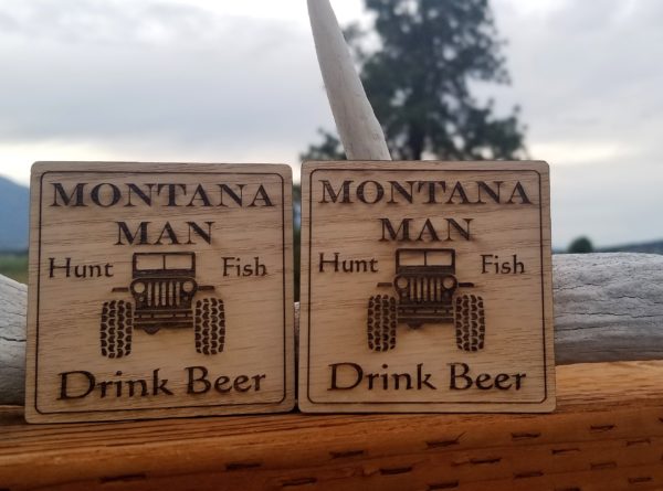 Montana Man Coasters
